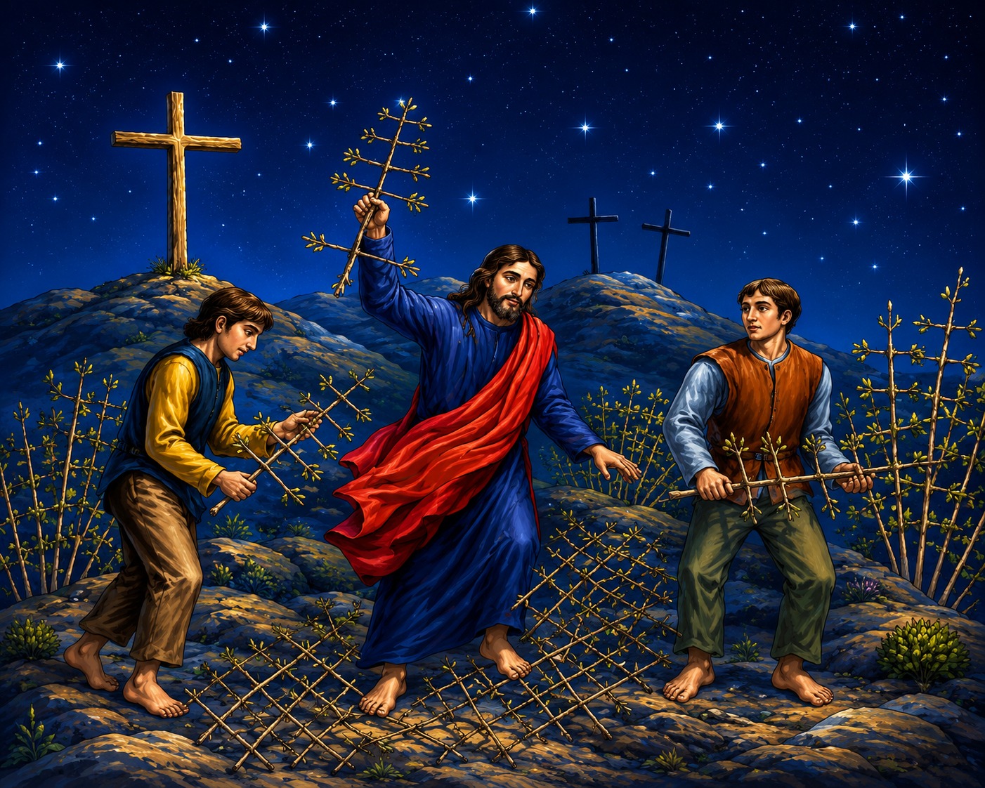 Tres cruces